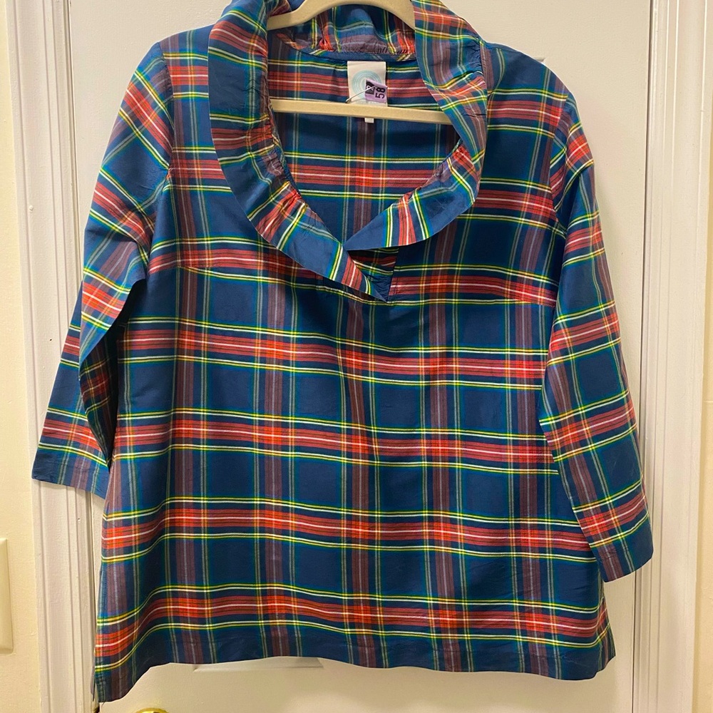 Devon Baer ruffle top